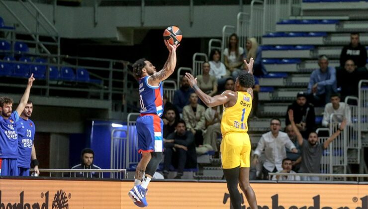 Anadolu Efes 2 sayı farkla mağlup oldu