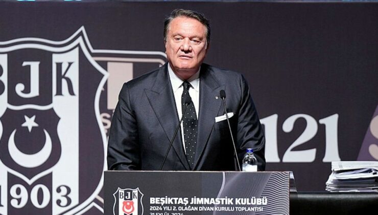 Beşiktaş Başkanı Hasan Arat’tan, Galatasaray’a sponsorluk göndermesi!