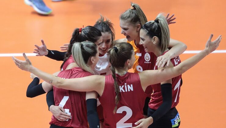 Galatasaray, Kupa Voley'de çeyrek finalde