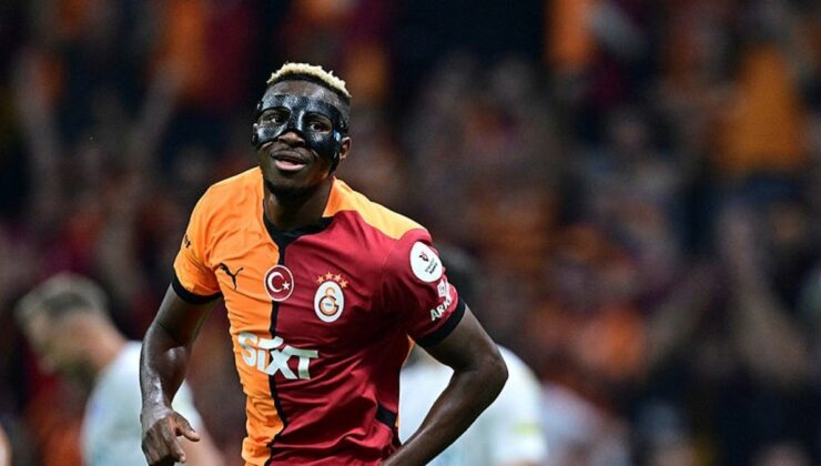 Galatasaray’dan Osimhen maskesi için açıklama!