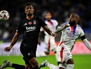 Lyon’un, Beşiktaş karşısındaki golüne VAR engeli!