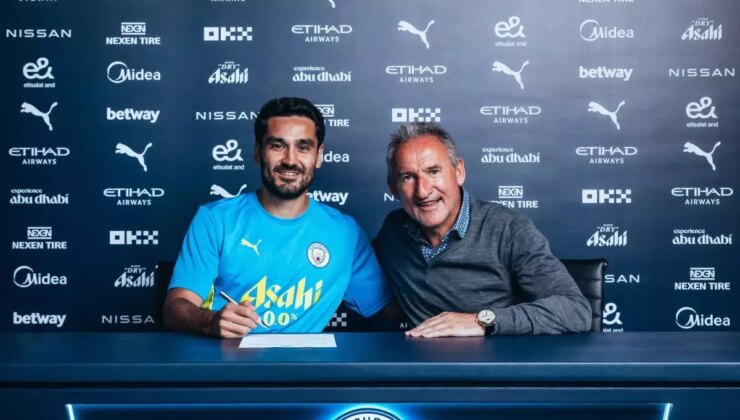 Manchester City, İlkay Gündoğan’ı kadrosuna kattı