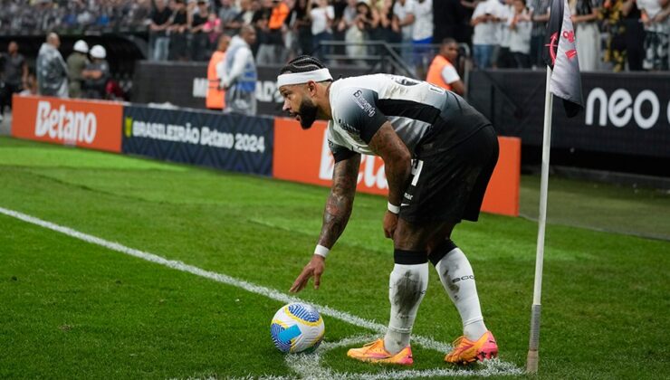 Memphis Depay'ın Corinthians'taki ilk maçında rekor kırıldı