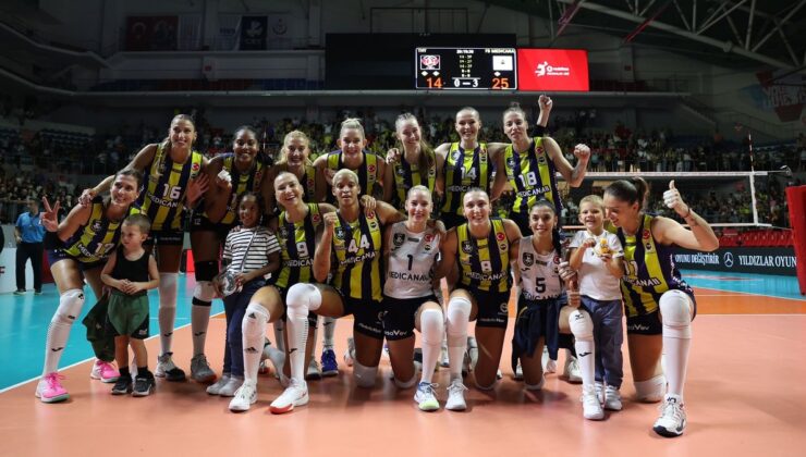 Türk Hava Yolları 0 – 3 Fenerbahçe Medicana | MAÇ SONUCU – ÖZET