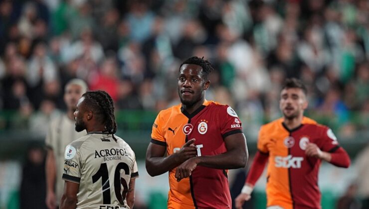 Bodrum FK 0-1 Galatasaray MAÇ SONUCU-ÖZET Aslan Batshuayi ile kazandı, Süper Lig rekorunu kırdı!