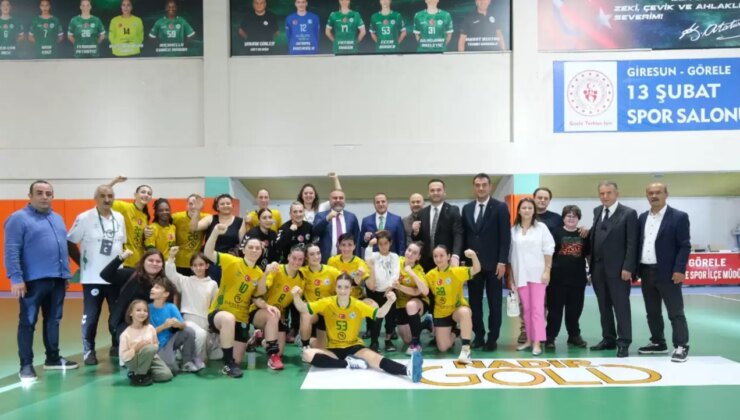 EHF Kadınlar Avrupa Kupası’nda Görele Belediyespor tur atladı!