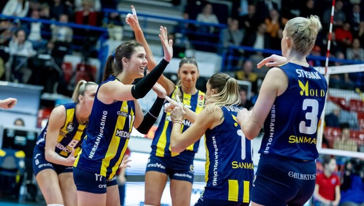 Fenerbahçe Medicana, CEV Şampiyonlar Ligi'nde deplasmanda galip