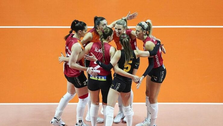 Galatasaray Daikin 3-0 VC Wiesbaden MAÇ SONUCU – ÖZET Voleybol: CEV Kadınlar Challenge Kupası