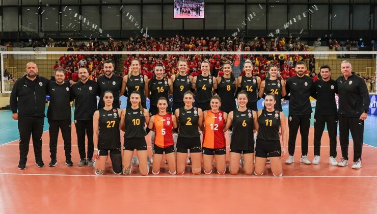 Galatasaray Daikin, 8'li final turuna yükseldi