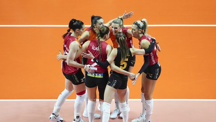 Galatasaray Daikin son 16 turu ilk maçında galip