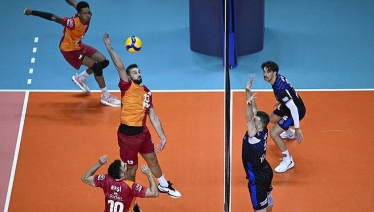 Galatasaray HDI Sigorta 3- 2 Halkbank MAÇ SONUCU – ÖZET SMS Grup Efeler Ligi