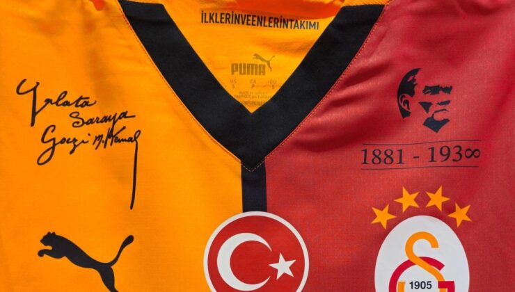 Galatasaray’dan 10 Kasım’a özel forma!