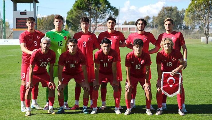 U19 Milliler, İsviçre'ye 3-1 kaybetti