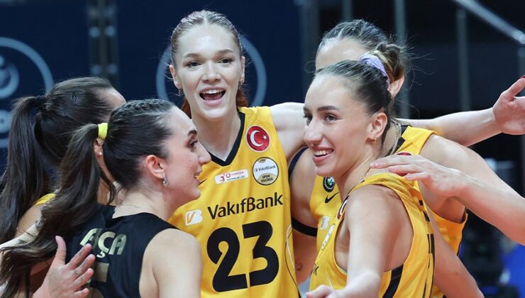 Vakıfbank galibiyet serisini 8 maça çıkardı