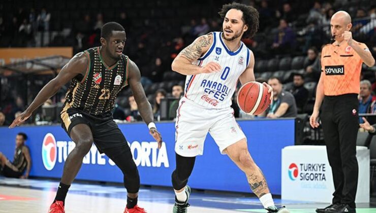 Anadolu Efes-Karşıyaka maç sonucu: 99-96