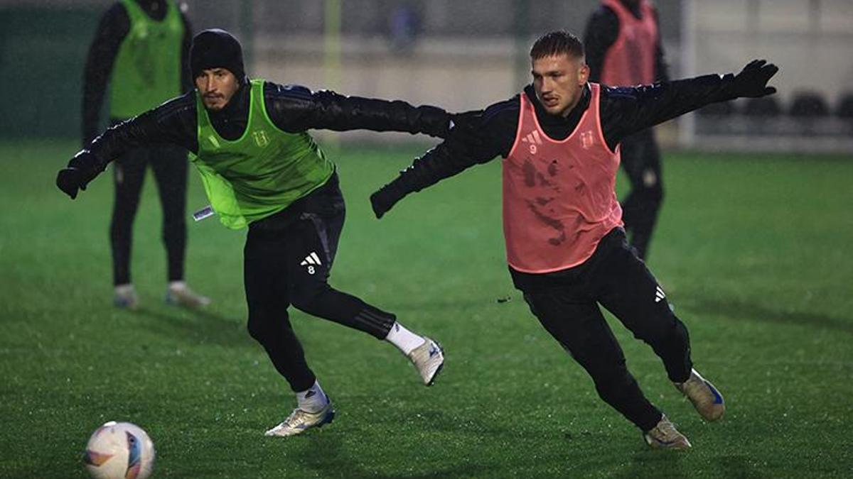 Beşiktaş, kondisyon ve taktik çalıştı