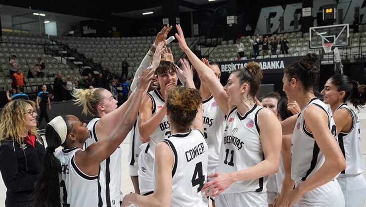 Beşiktaş, Kadınlar EuroCup'ta son 16 turuna yükseldi