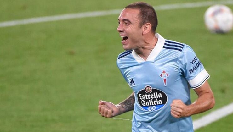 Celta Vigo'dan 37 yaşındaki Iago Aspas'a yeni sözleşme