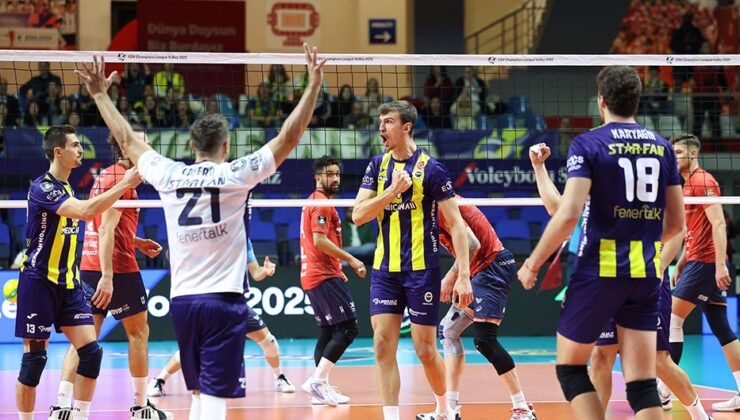 Fenerbahçe, CEV Şampiyonlar Ligi'nde mağlup