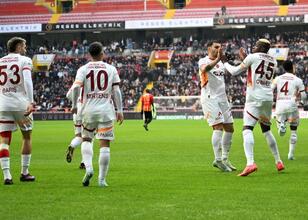 Galatasaray, Kayseri’ye karşı en farklı galibiyetini aldı