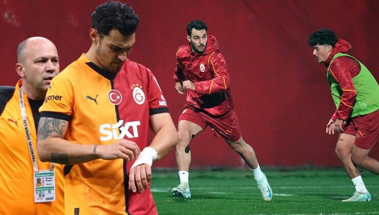 Galatasaray'da Kaan Ayhan sevinci! Takımla çalışmalara başladı…