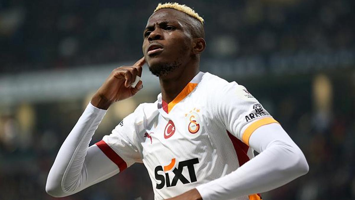 Galatasaray'da Victor Osimhen parmak ısırtıyor! Ligin zirvesinde…