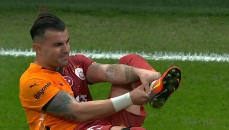 Galatasaray’a sakatlık şoku! Oyuna devam edemedi