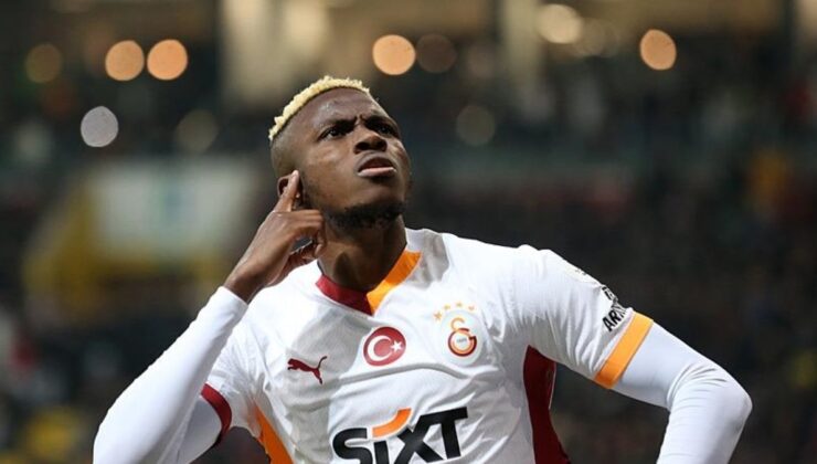 Galatasaray’da Victor Osimhen: En önemli maçlarımızdan biriydi!