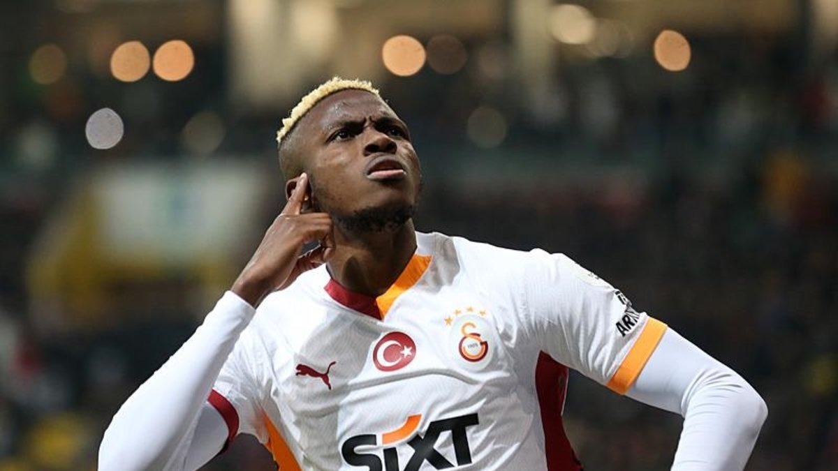 Galatasaray’da Victor Osimhen: En önemli maçlarımızdan biriydi!