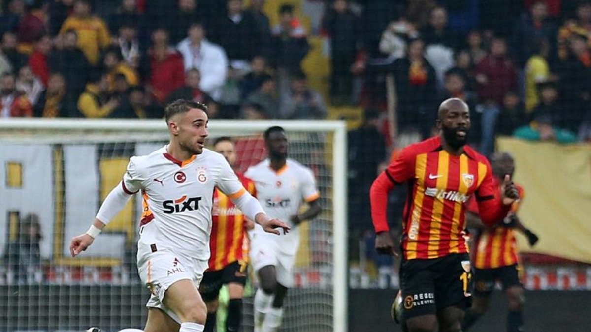 Galatasaray’da Yunus Akgün: Puan farkını 8’e çıkardık!