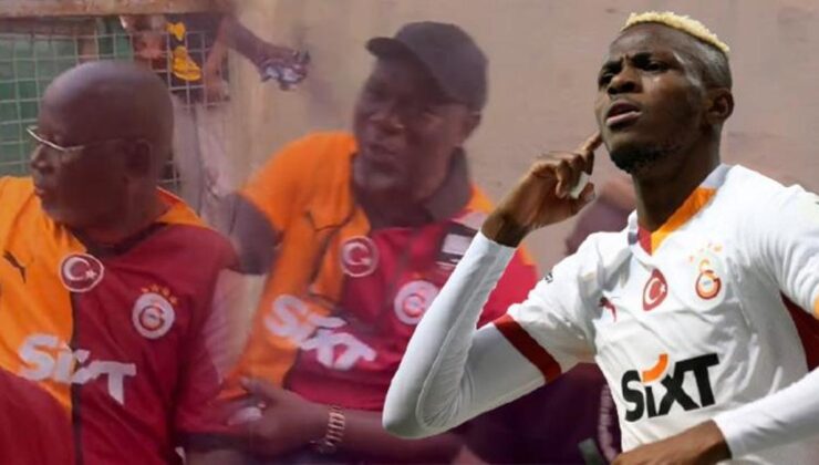 Galatasaraylı Osimhen, Nijerya'da izdiham yarattı!