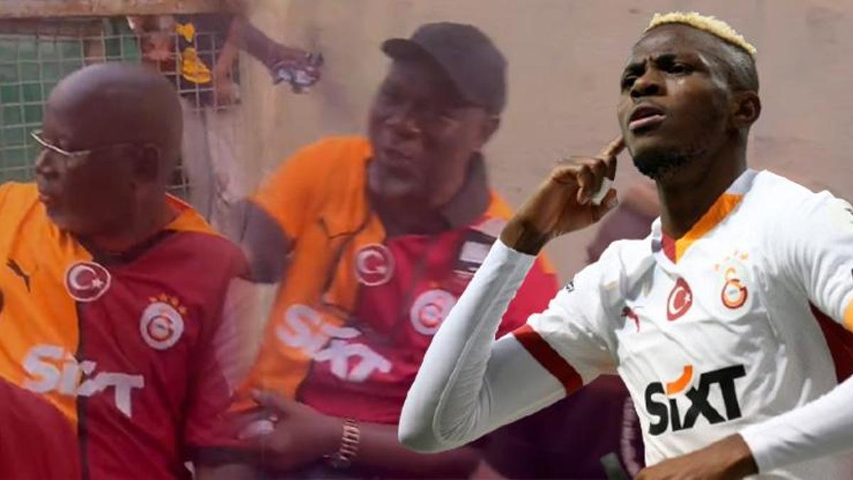 Galatasaraylı Osimhen, Nijerya'da izdiham yarattı!