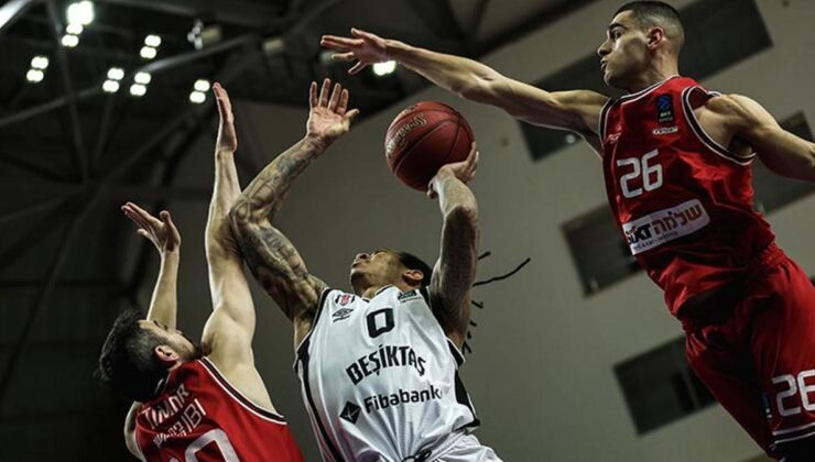 Hapoel Shlomo-Beşiktaş Fibabanka maç sonucu: 109-101