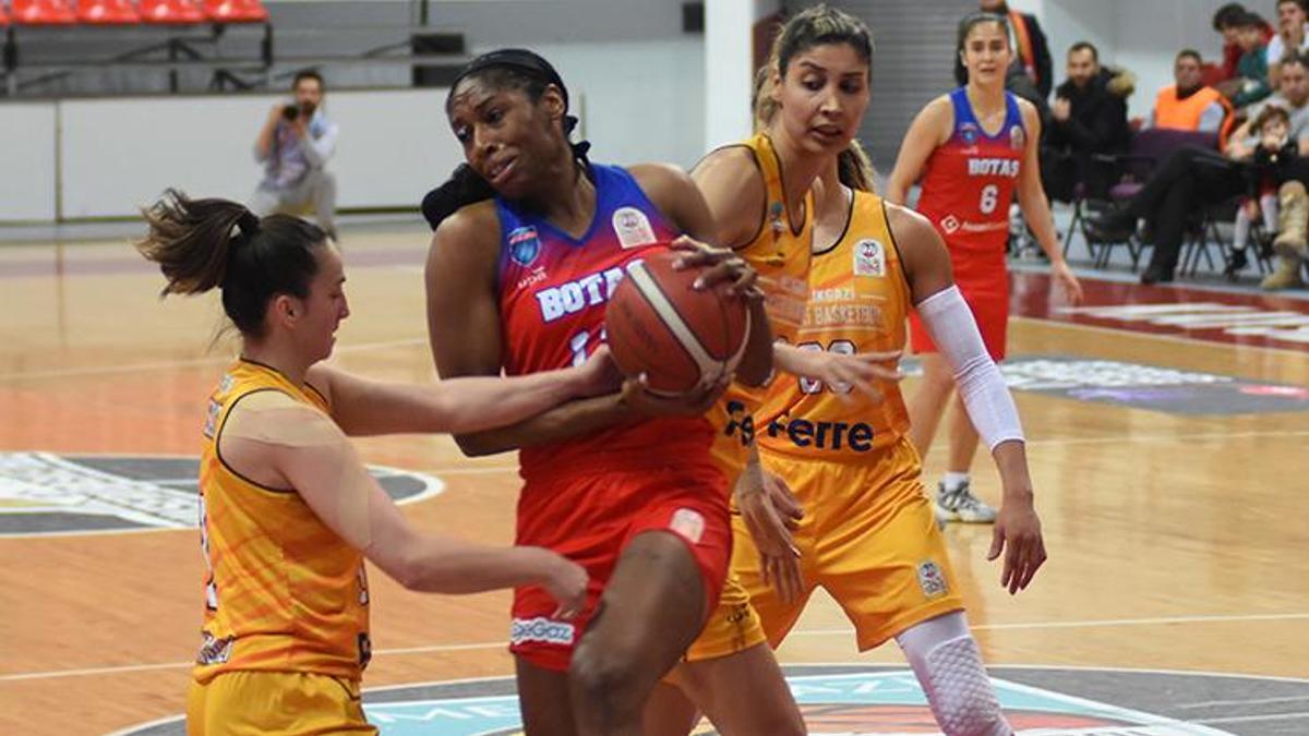 Melikgazi Kayseri Basketbol-BOTAŞ maç sonucu: 67-64