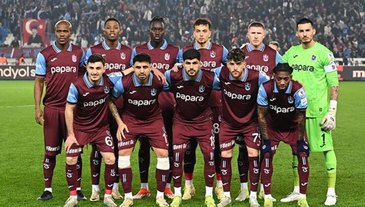 Trabzonspor, ligin ilk yarısında taraftarını üzdü