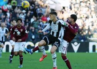 Udinese-Torino maçında eşitlik bozulmadı