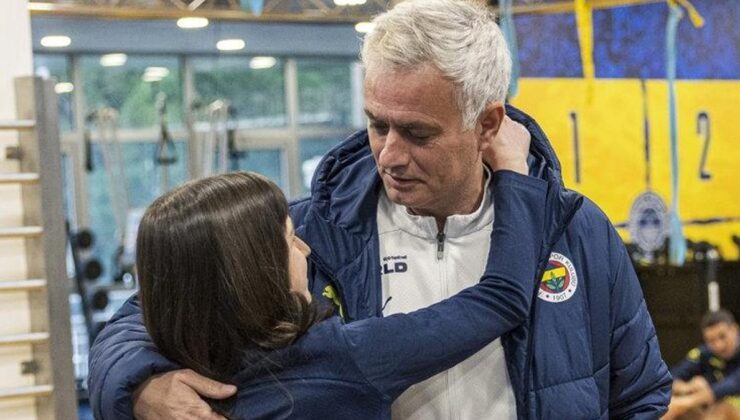 Yaz Yıldırım'dan Fenerbahçe idmanına ziyaret