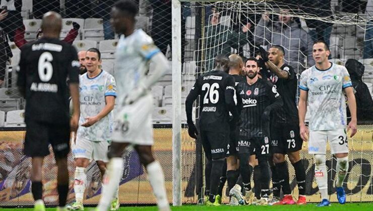 (ÖZET) Beşiktaş – Bodrum FK maç sonucu: 2-1