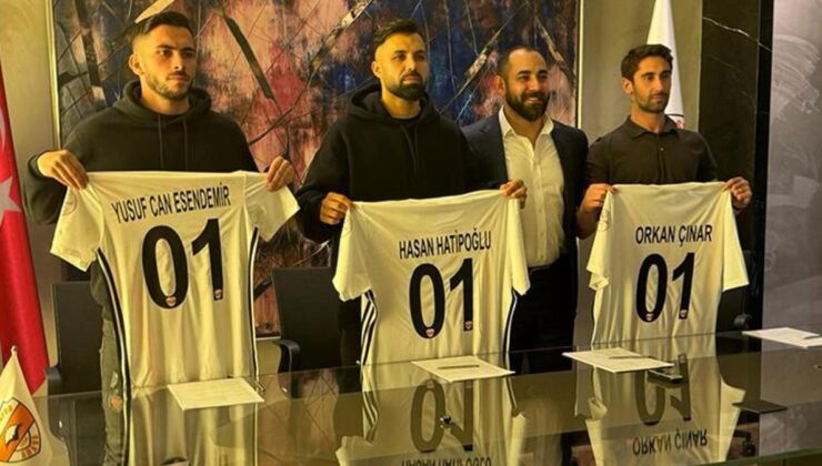 Adanaspor'dan 3 transfer daha!