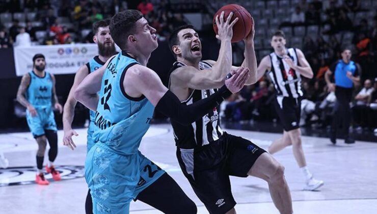 Beşiktaş Fibabanka-Wolves Twinsbet Vilnius maç sonucu: 79-77