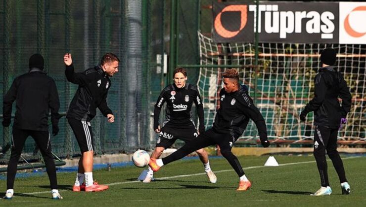 Beşiktaş, Sivasspor maçının hazırlıklarına devam etti