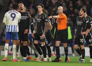 Brighton’dan Arsenal’e çelme