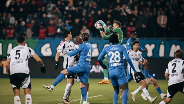 Çaykur Rizespor 1-1 Beşiktaş MAÇ SONUCU-ÖZET