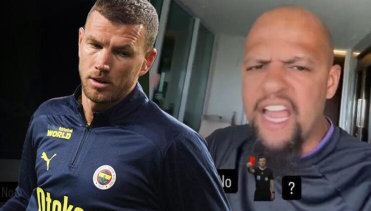 Felipe Melo'dan Konyaspor-Fenerbahçe maçında Dzeko tepkisi 'VAR yok mu?'