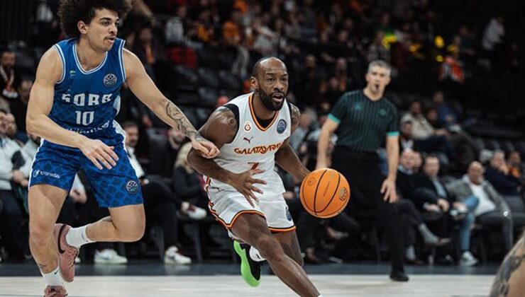 Galatasaray-Saint-Quentin maç sonucu: 84-63