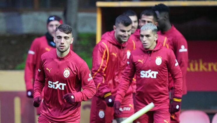 Galatasaray'da Hatayspor maçı hazırlıkları sürüyor