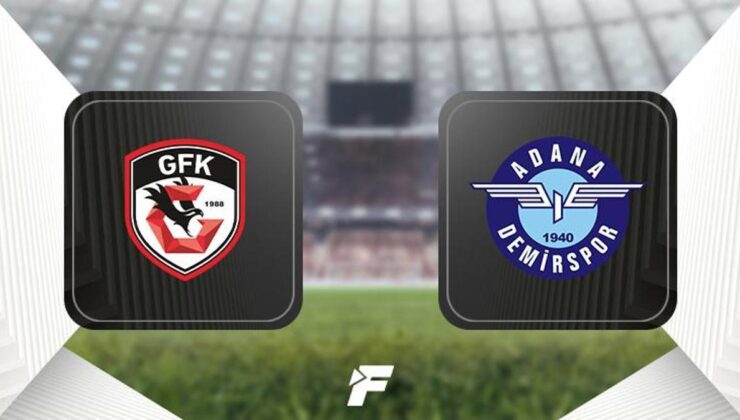 Gaziantep FK-Adana Demirspor maçı (CANLI)