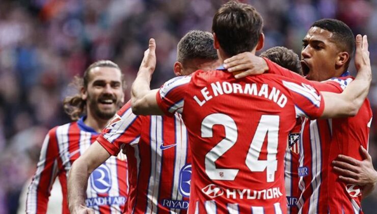 İspanya'da zirvenin sahibi Atletico Madrid