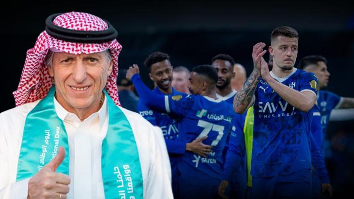 Jorge Jesus 'Arabistan'ın kralı benim' diyor! Al Hilal'den 9-0'lık çılgın galibiyet