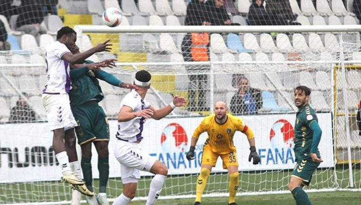 Lider Kocaelispor, Ankara'da hata yapmadı: 0-1